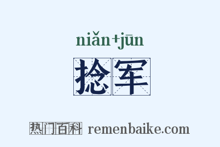 捻军是什么意思的图片